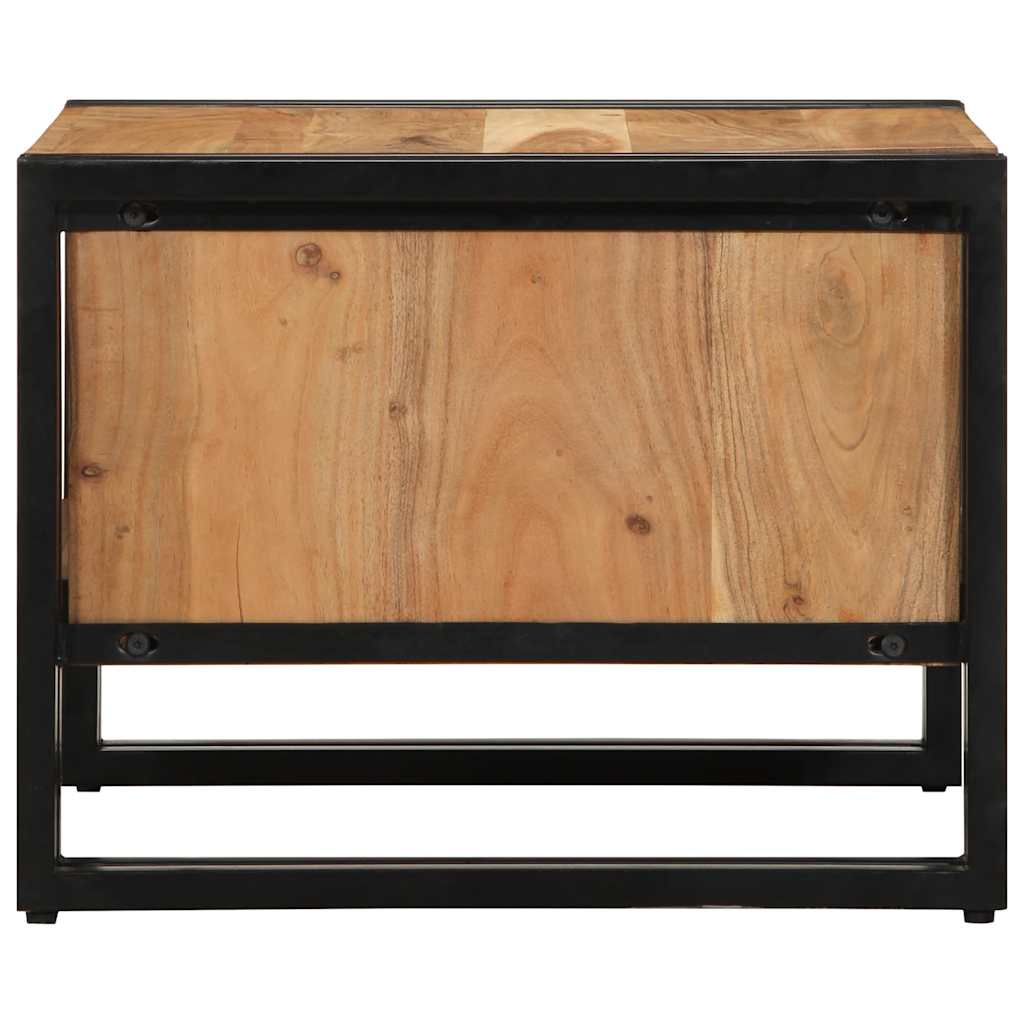 Coffee Table 50x50x38 cm Solid Wood Acacia