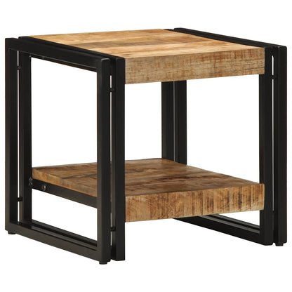 Coffee Table Brown 40 x 40 x 38 cm Solid Mango Wood