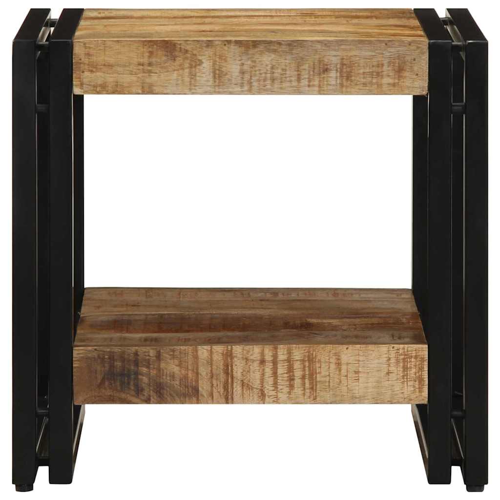 Coffee Table Brown 40 x 40 x 38 cm Solid Mango Wood