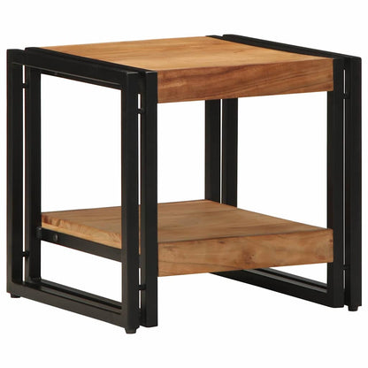 Coffee Table Brown 40 x 40 x 38 cm Solid Acacia Wood