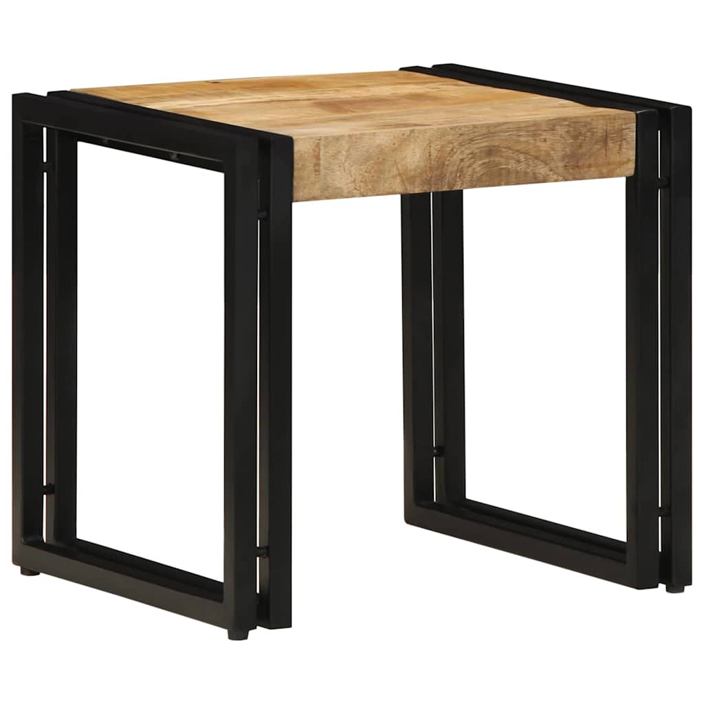 Coffee Table Brown 40 x 40 x 38 cm Solid Mango Wood