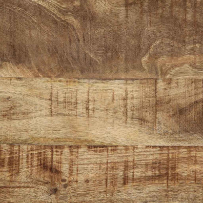 Coffee Table Brown 40 x 40 x 38 cm Solid Mango Wood