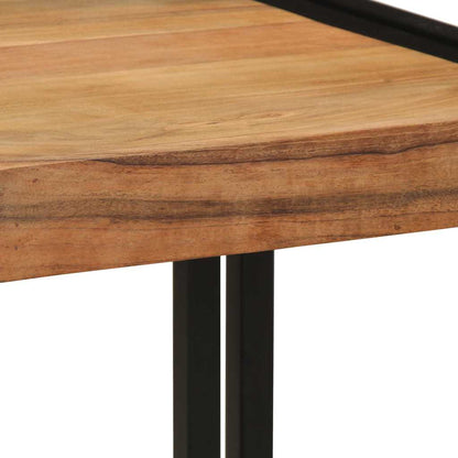 Coffee Table Brown 40 x 40 x 38 cm Solid Acacia Wood