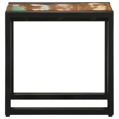 Coffee Table Multicolour 40 x 40 x 38 cm Solid Reclaim Wood