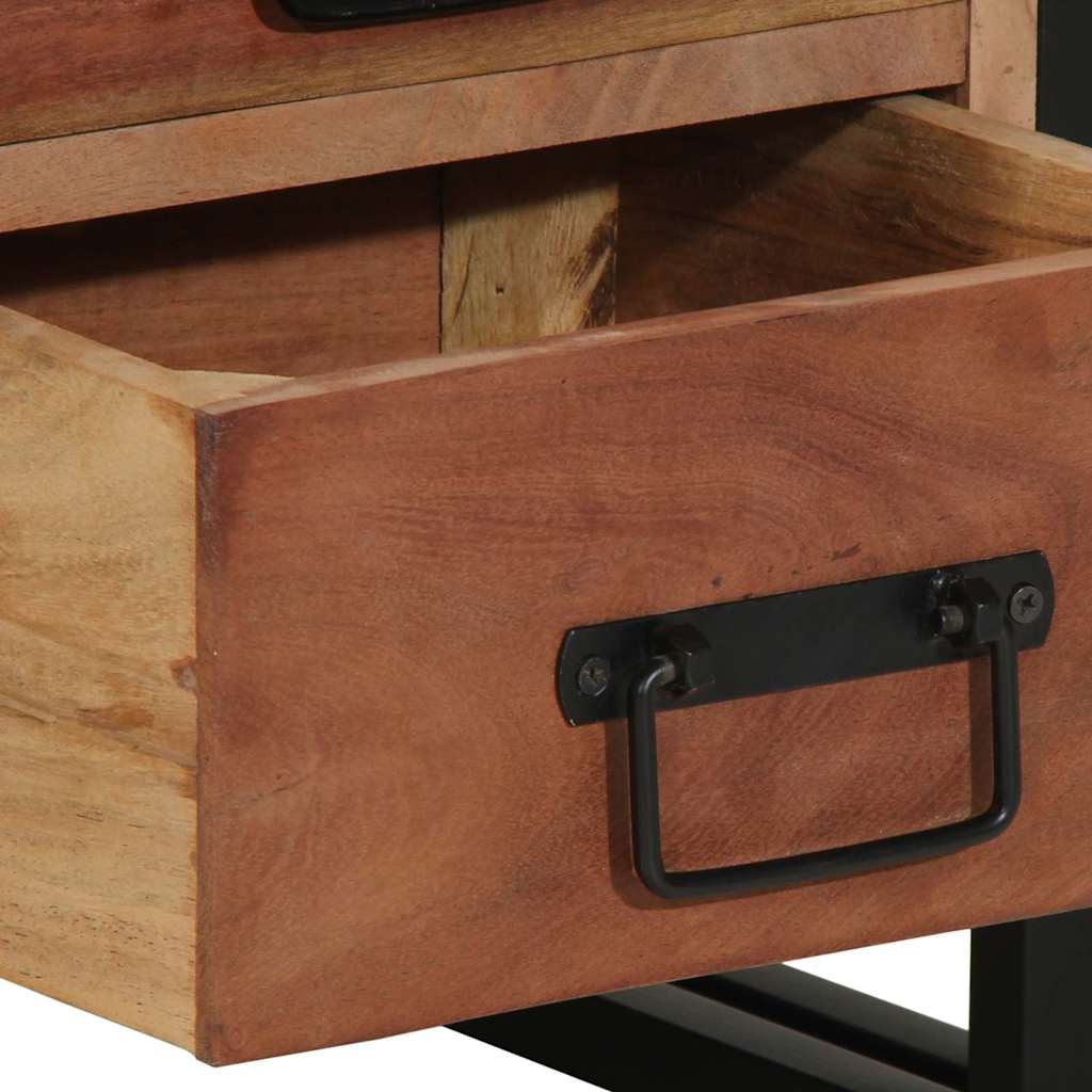 Bedside Cabinet Brown 40 x 40 x 59 cm Solid Acacia Wood