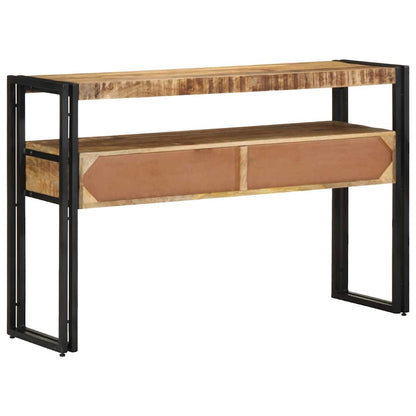 Console Table Brown 120 x 33 x 75 cm Solid Mango Wood