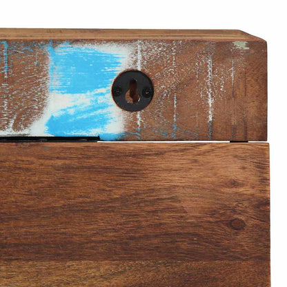 Coat Rack Multicolour 73 x 19 x 23 cm Solid Reclaim wood