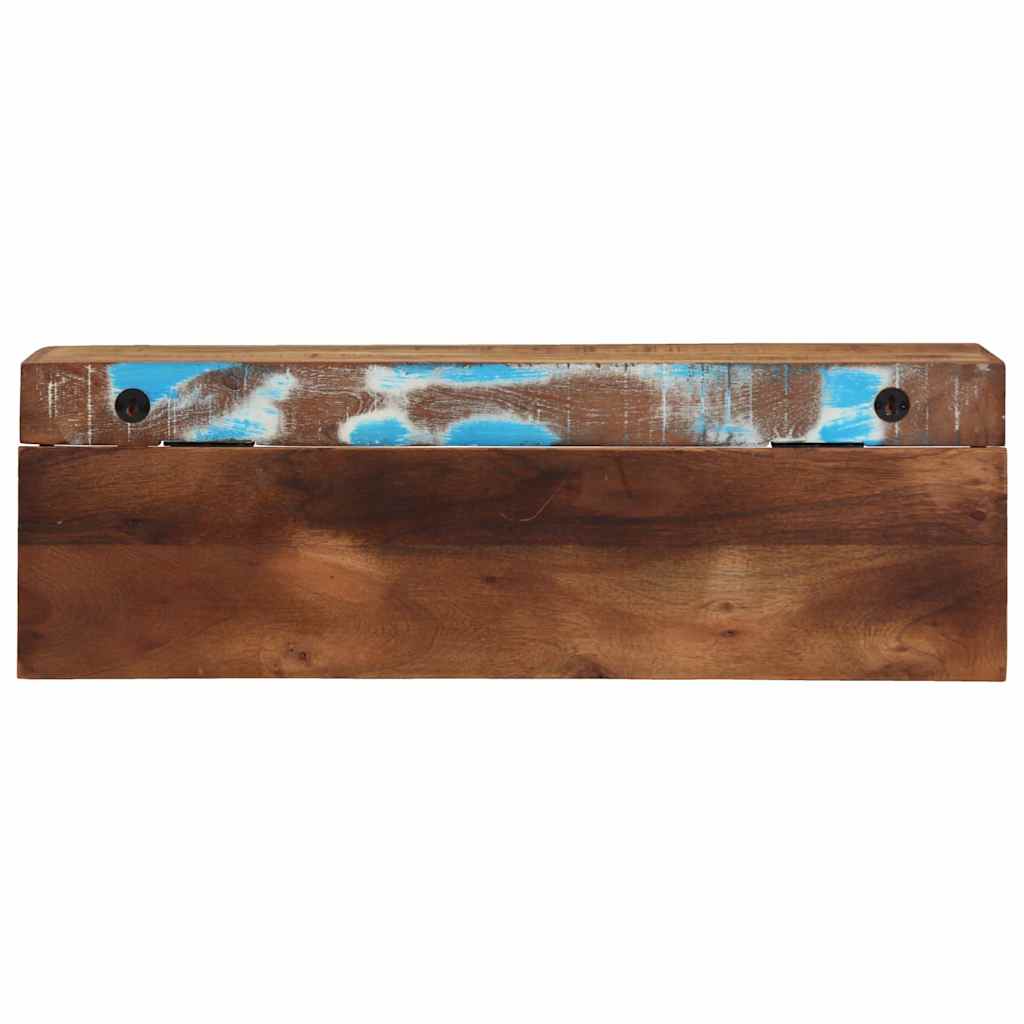 Coat Rack Multicolour 73 x 19 x 23 cm Solid Reclaim wood