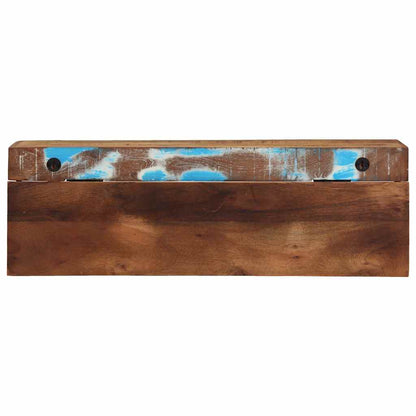 Coat Rack Multicolour 73 x 19 x 23 cm Solid Reclaim wood