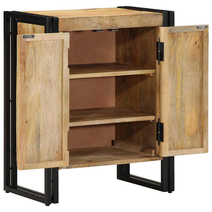 Shoe Cabinet with Shelf Brown 56 x 35 x 70 cm Solid Mango wood