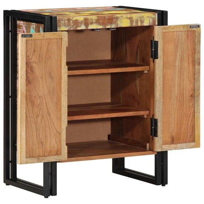 Shoe Cabinet Multicolour 56 x 35 x 70 cm Solid Reclaim wood