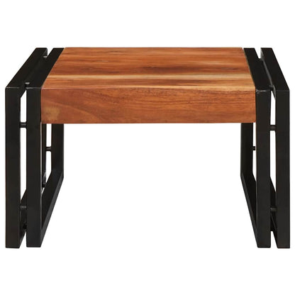 Bathroom Shelf for Brown 40 x 50 x 23 cm Solid Acacia Wood