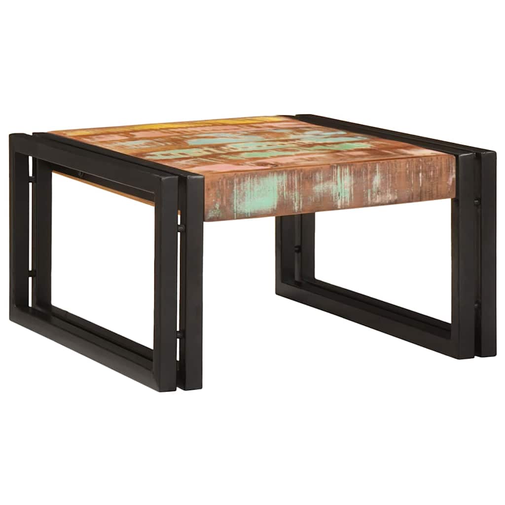 Bathroom Shelf Multicolour 60 x 50 x 23 cm Solid Reclaimed Wood