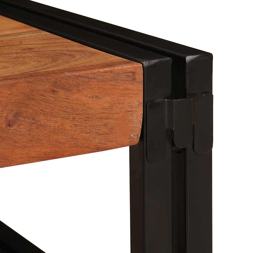 Bathroom Shelf Brown 65 x 50 x 23 cm Solid Acacia Wood