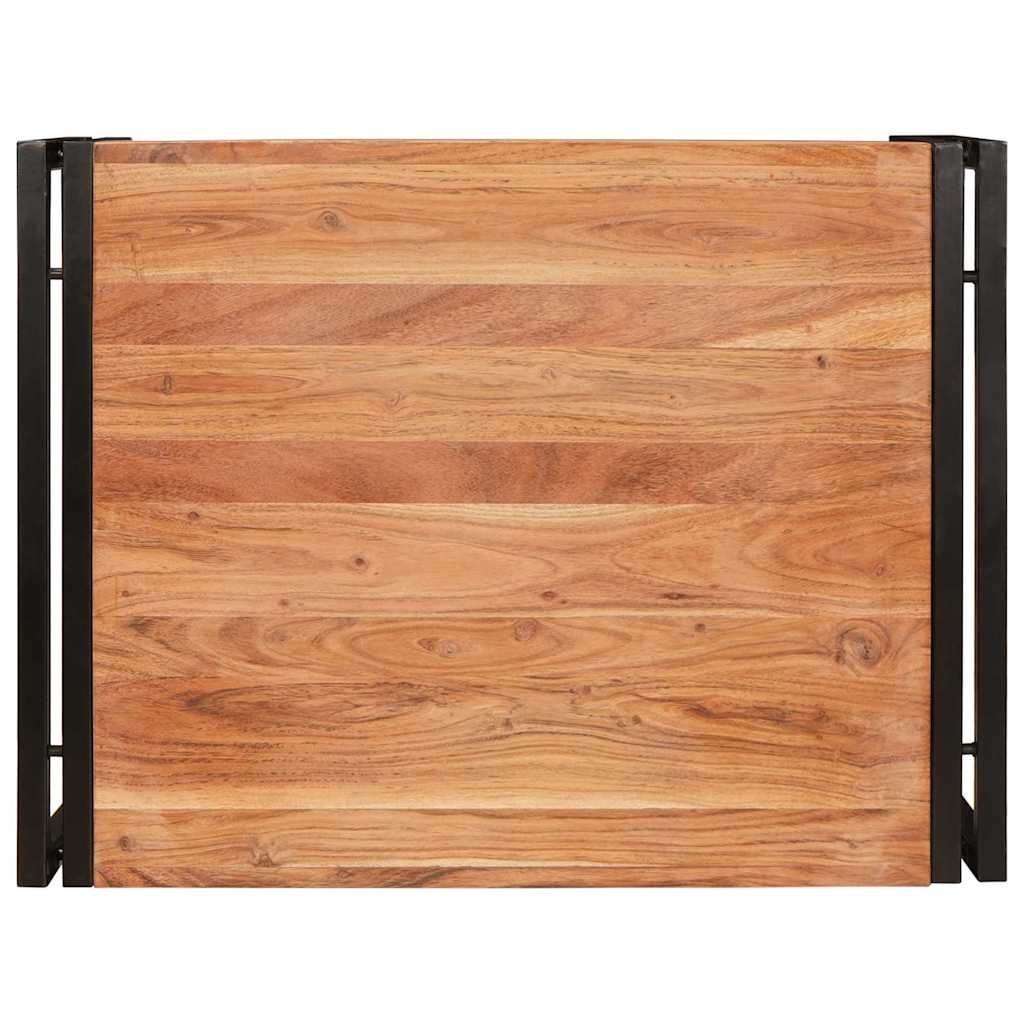 Bathroom Shelf Brown 65 x 50 x 23 cm Solid Acacia Wood