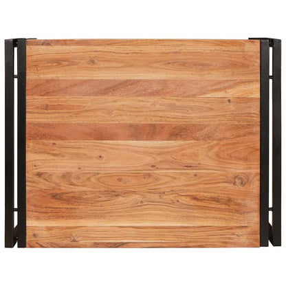 Bathroom Shelf Brown 65 x 50 x 23 cm Solid Acacia Wood