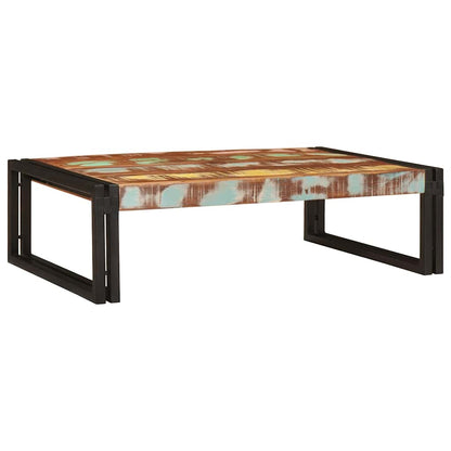 Bathroom Shelf Multicolour 80 x 50 x 23 cm Solid Reclaimed Wood