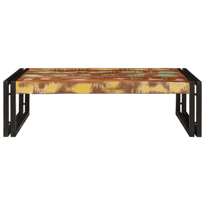 Bathroom Shelf Multicolour 80 x 50 x 23 cm Solid Reclaimed Wood