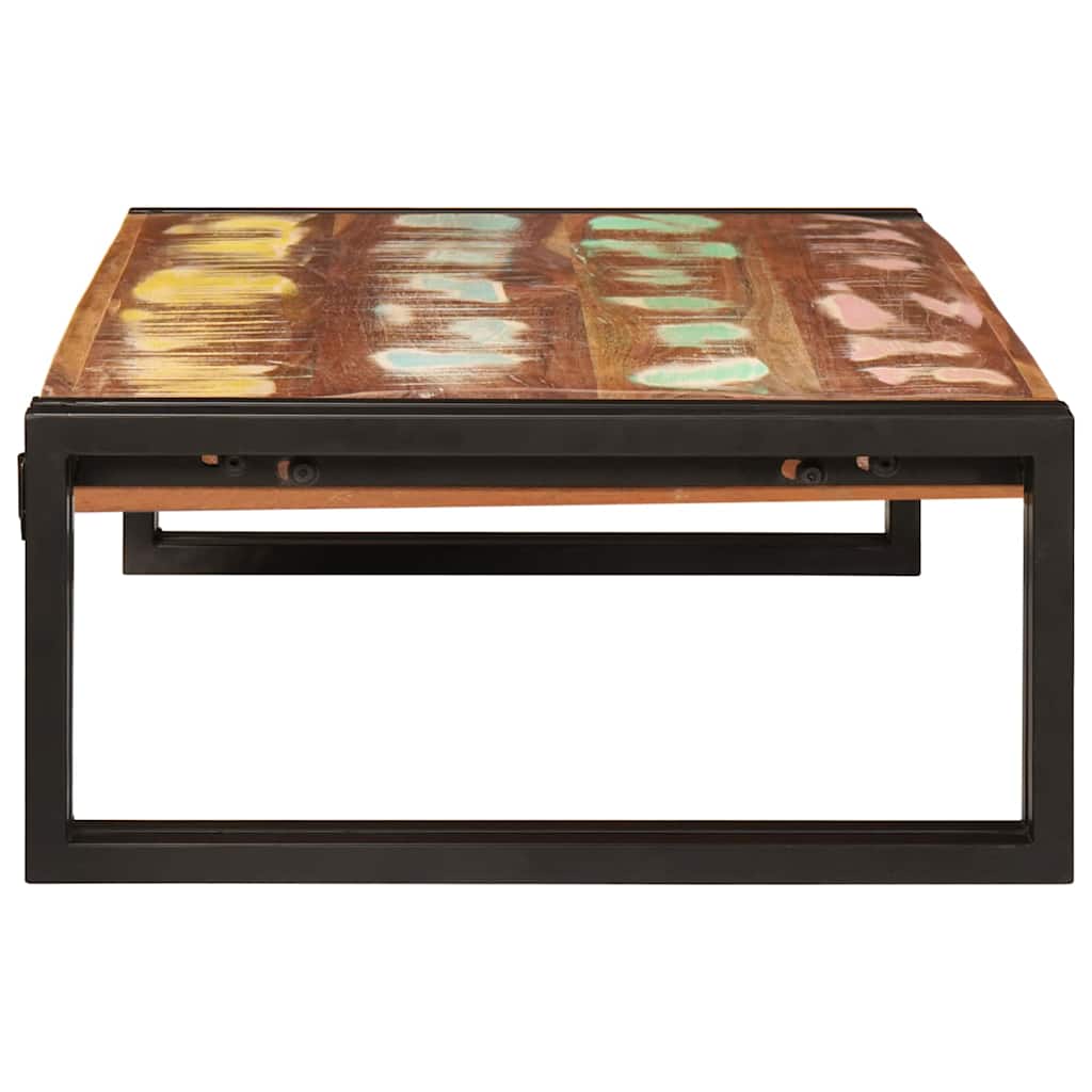 Bathroom Shelf Multicolour 80 x 50 x 23 cm Solid Reclaimed Wood