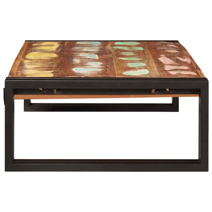 Bathroom Shelf Multicolour 80 x 50 x 23 cm Solid Reclaimed Wood