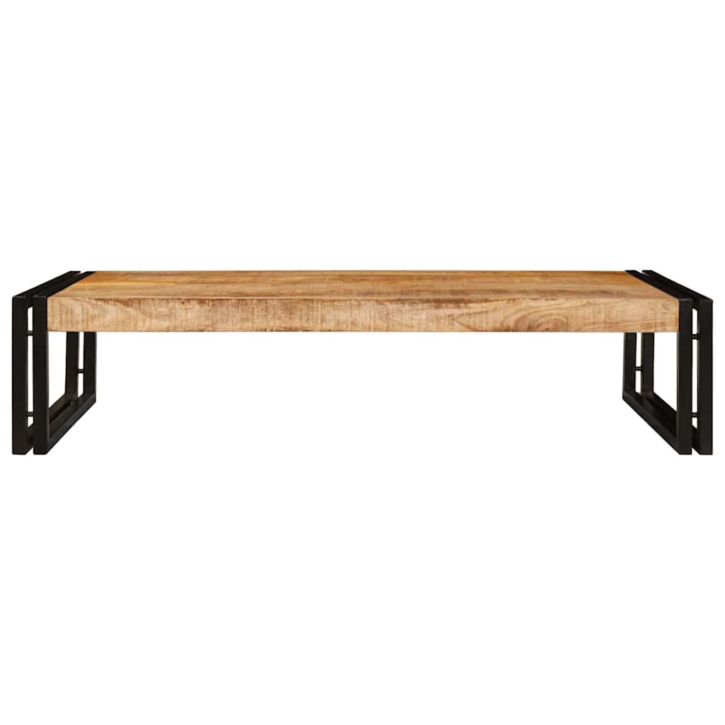 Bathroom Shelf Brown 100 x 50 x 23 cm Soild Rough Mango Wood
