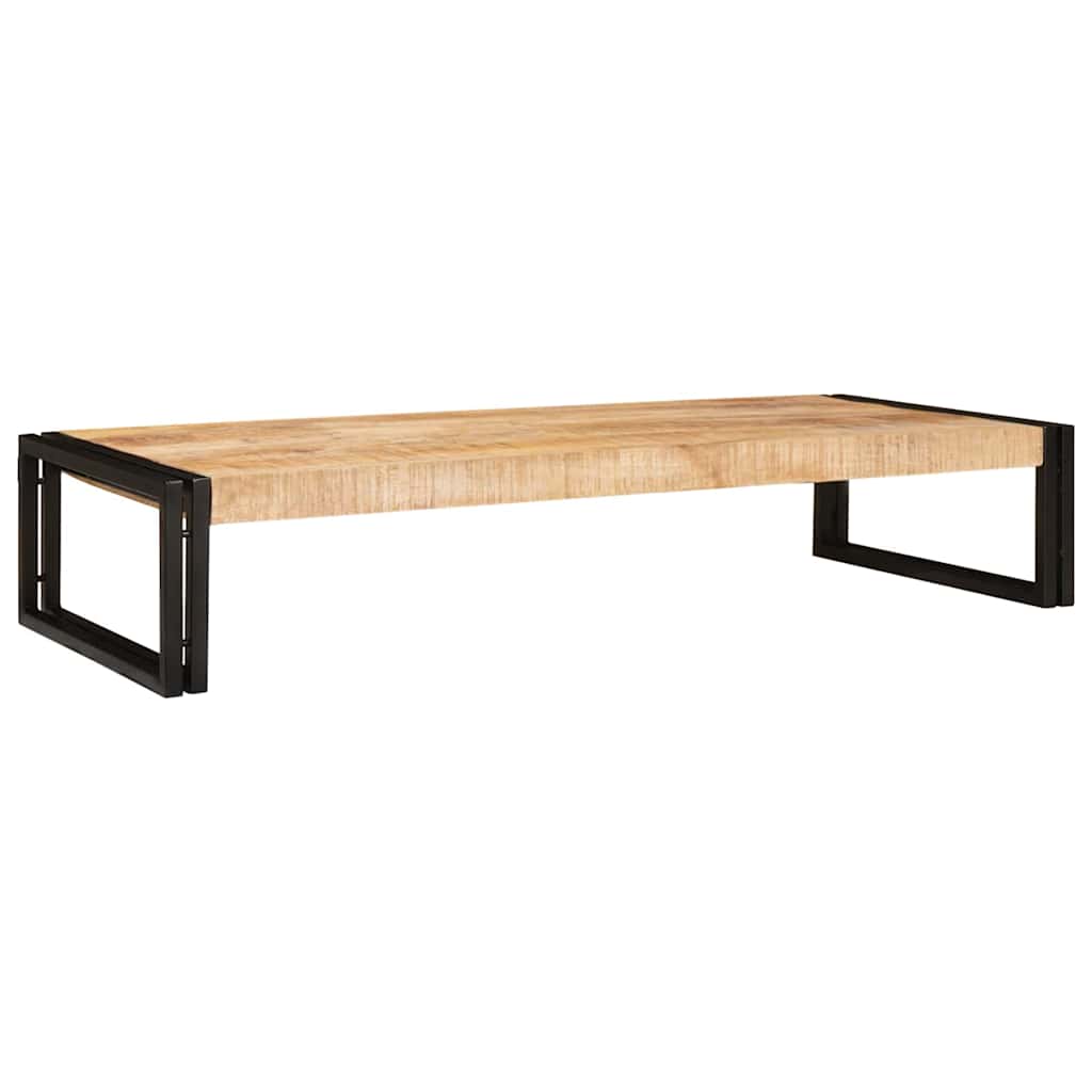 Bathroom Shelf Brown 120 x 50 x 23 cm Soild Rough Mango Wood