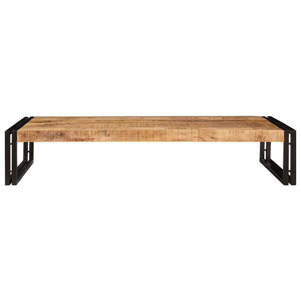 Bathroom Shelf Brown 120 x 50 x 23 cm Soild Rough Mango Wood