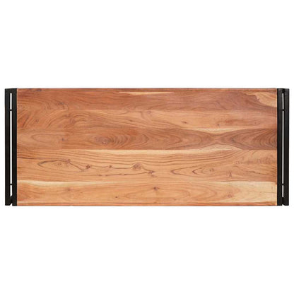 Bathroom Shelf for Brown 120 x 50 x 23 cm Solid Acacia Wood