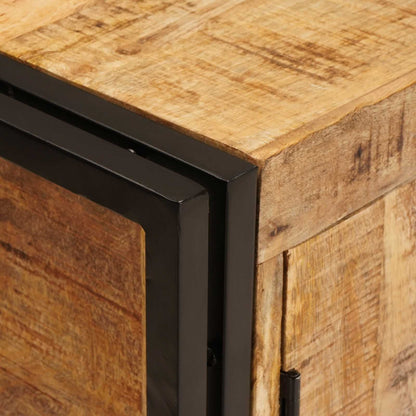 Sink cabinet with Shelf Brown 71 x 33 x 58 cm Solid Mango Wood