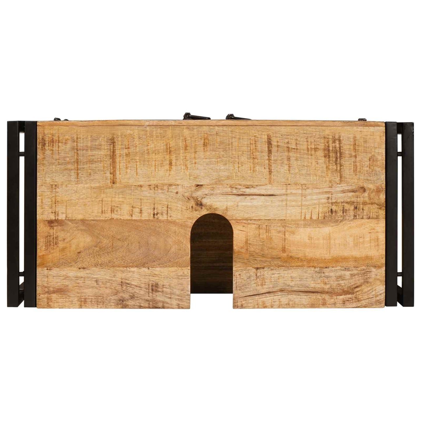 Sink cabinet with Shelf Brown 71 x 33 x 58 cm Solid Mango Wood