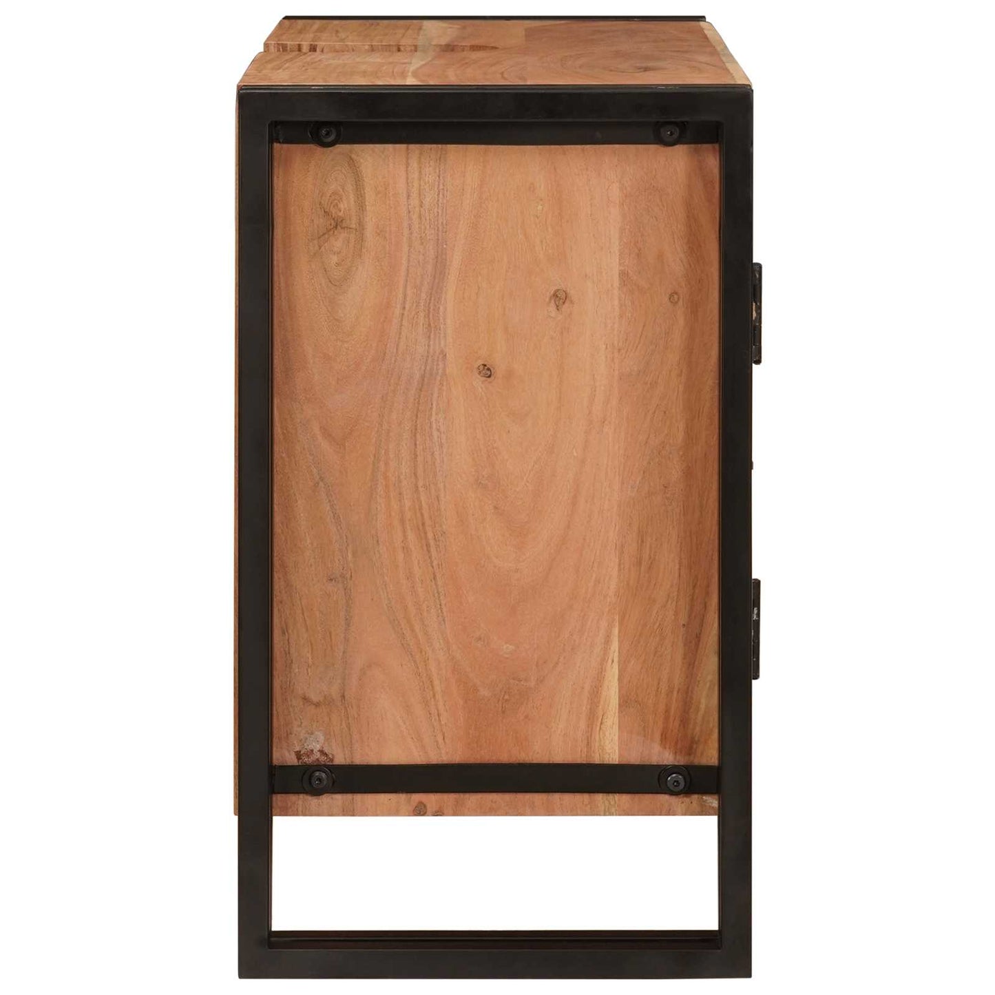 Sink cabinet with Shelf Brown 71 x 33 x 58 cm Solid Acacia Wood