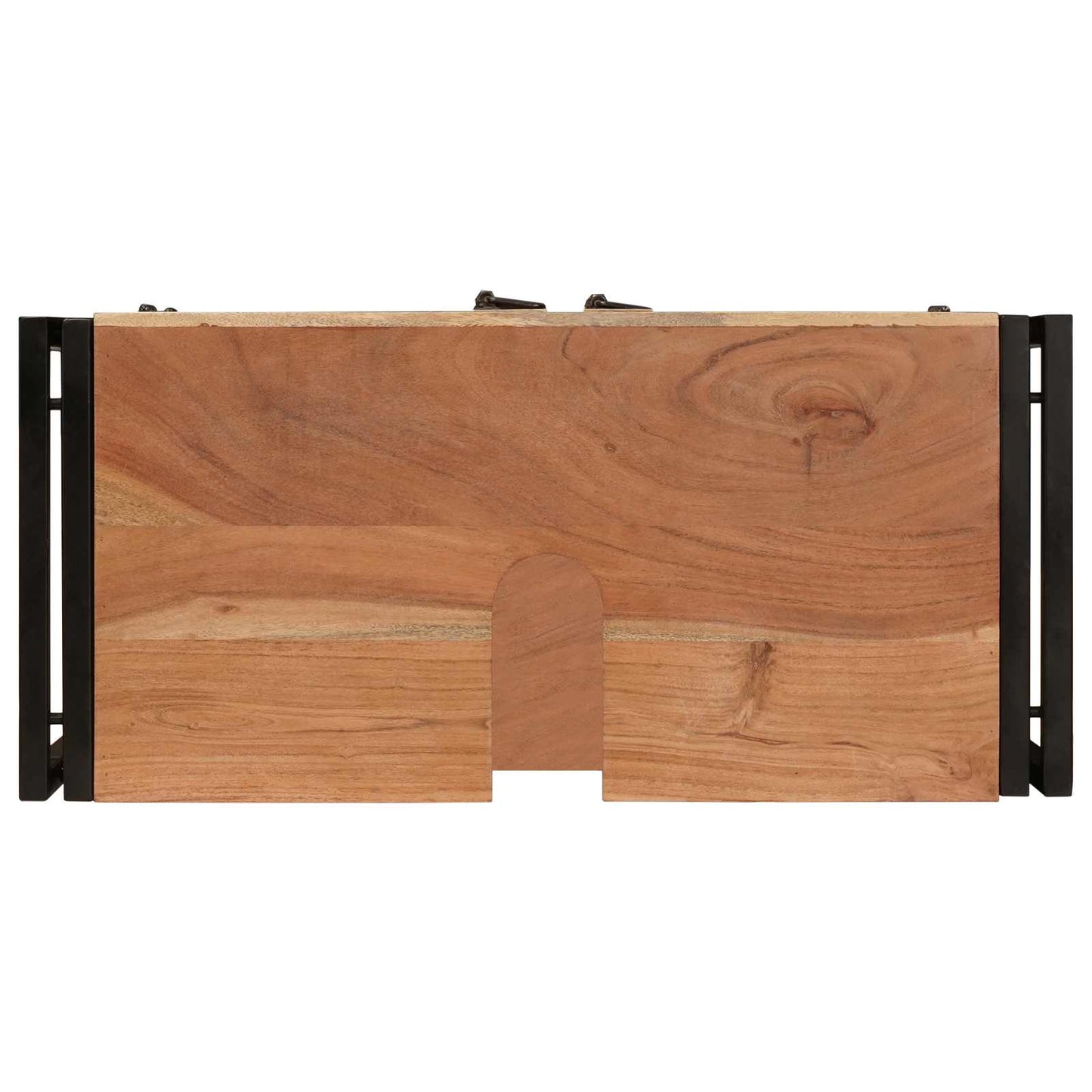 Sink cabinet with Shelf Brown 71 x 33 x 58 cm Solid Acacia Wood