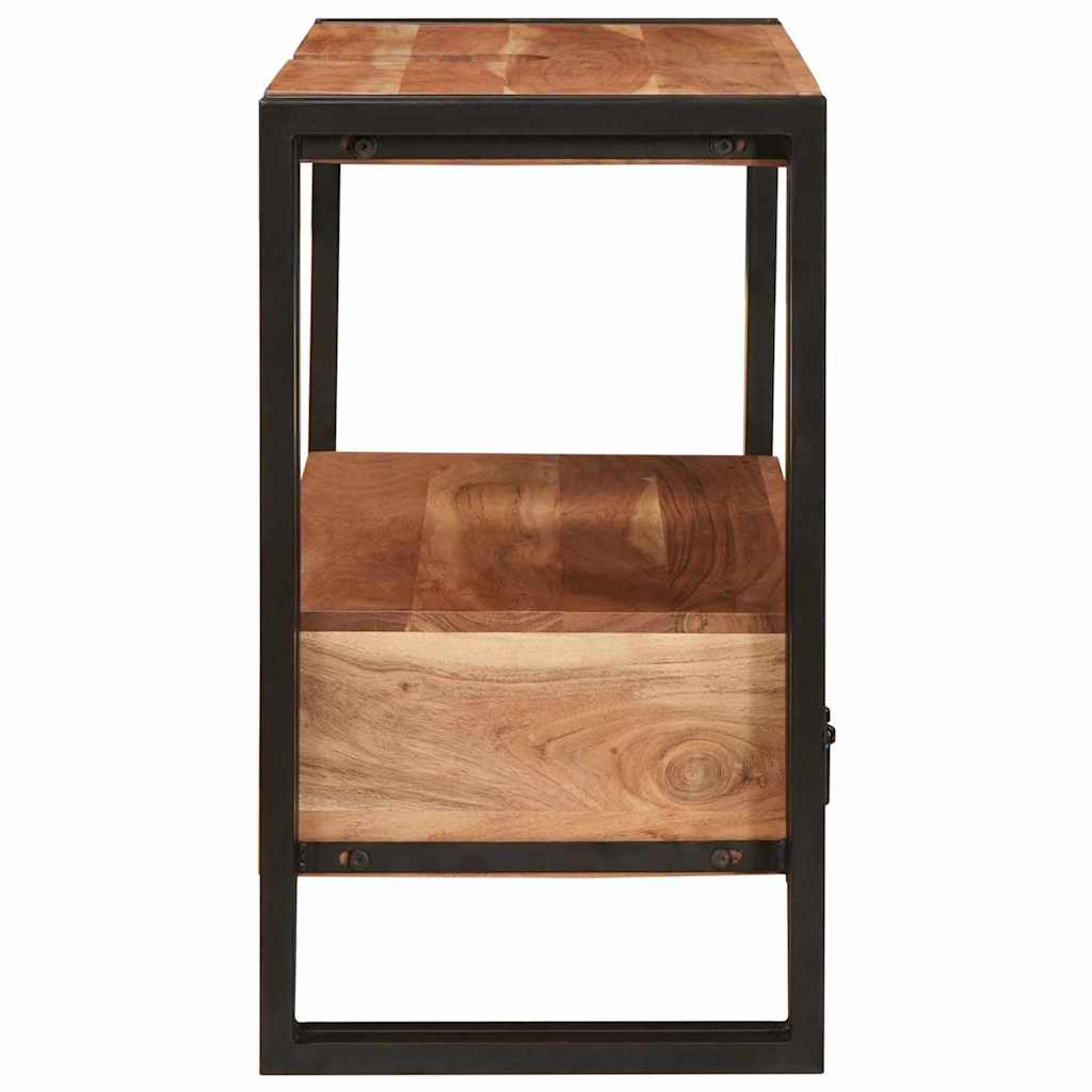 Vanity Cabinet Brown 71 x 33 x 58 cm Solid Acacia Wood