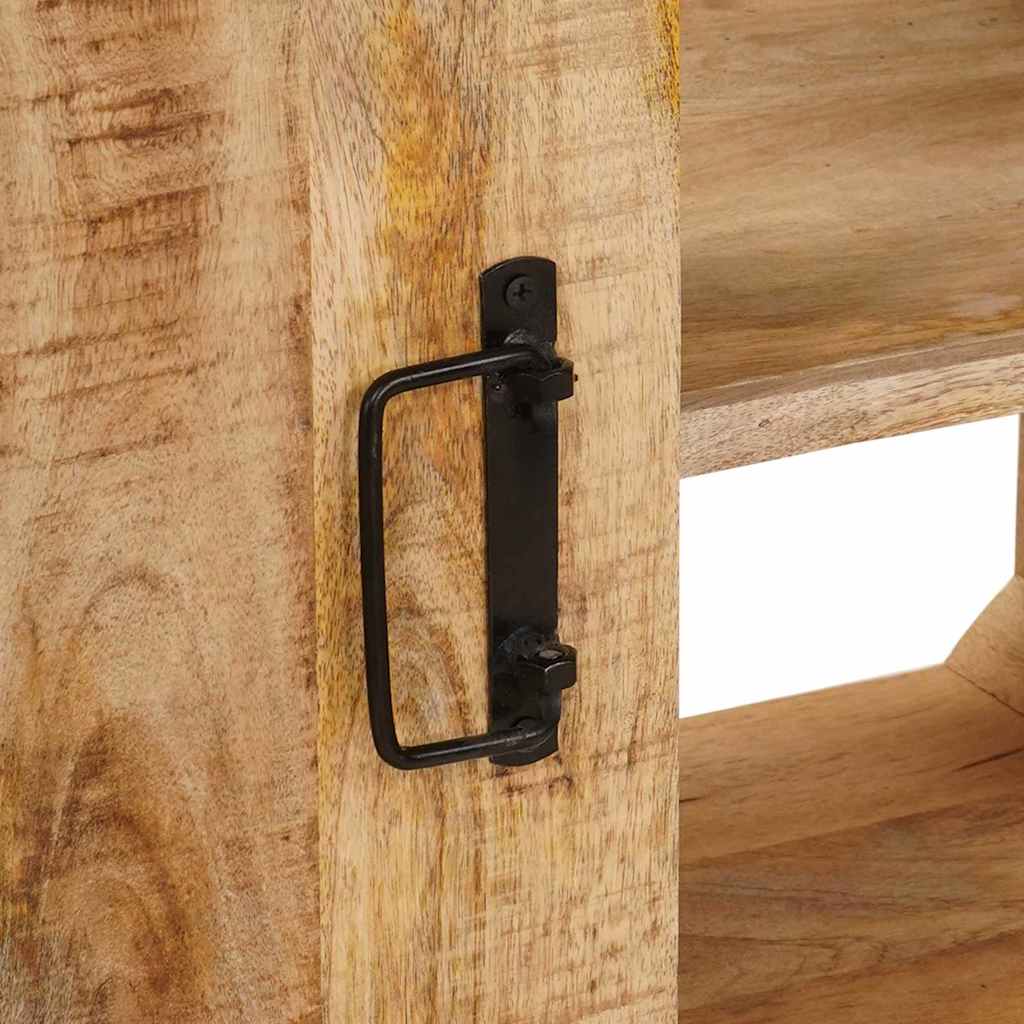 Sink cabinet with Shelf Brown 71 x 33 x 58 cm Solid Mango Wood