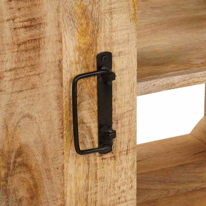 Sink cabinet with Shelf Brown 71 x 33 x 58 cm Solid Mango Wood