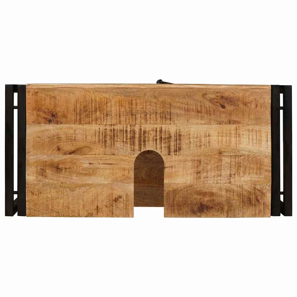 Sink cabinet with Shelf Brown 71 x 33 x 58 cm Solid Mango Wood