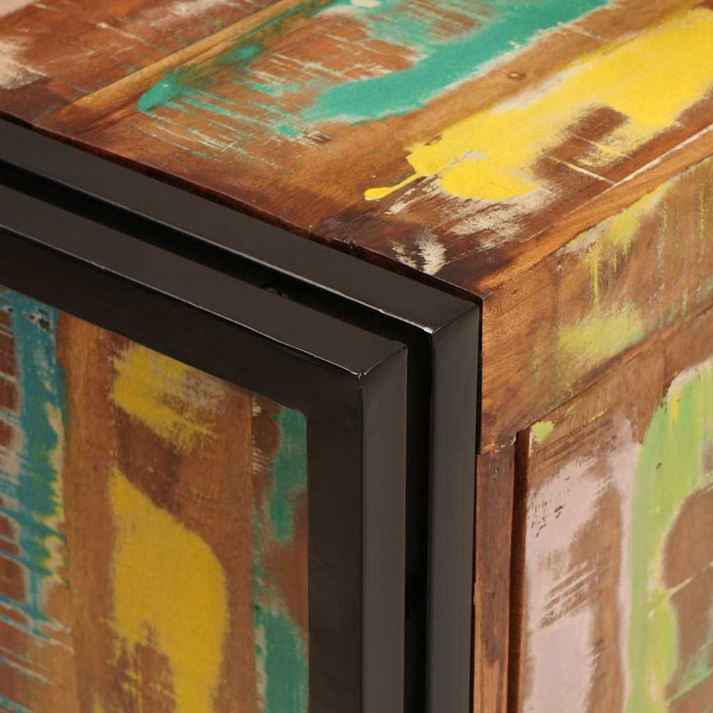 Sink cabinet Multicolour 71 x 33 x 58 cm Solid Reclaim Wood