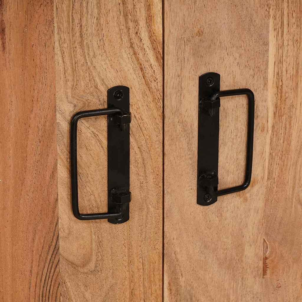 Bedside Cabinet Brown 66 x 35 x 76 cm Solid acacia wood