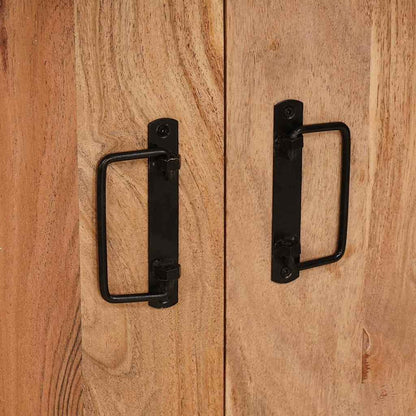 Bedside Cabinet Brown 66 x 35 x 76 cm Solid acacia wood