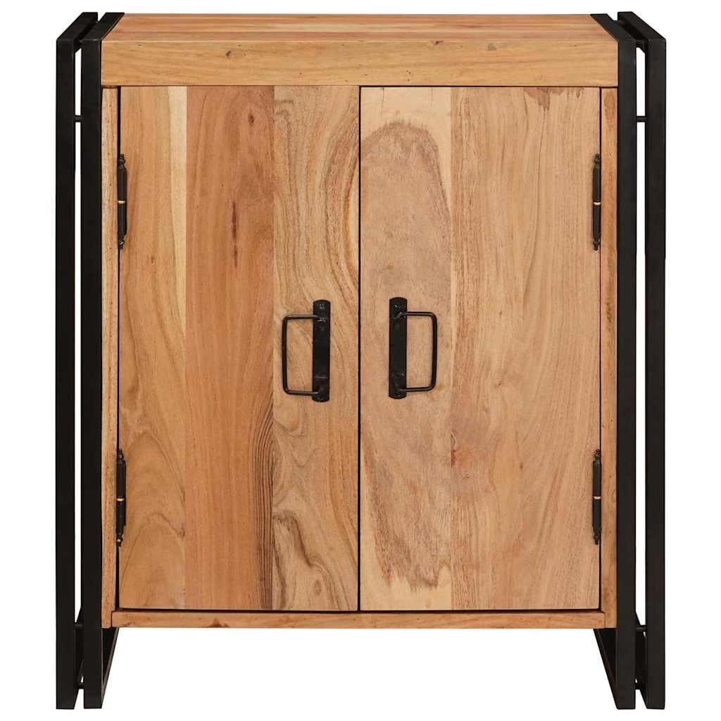 Bedside Cabinet Brown 66 x 35 x 76 cm Solid acacia wood