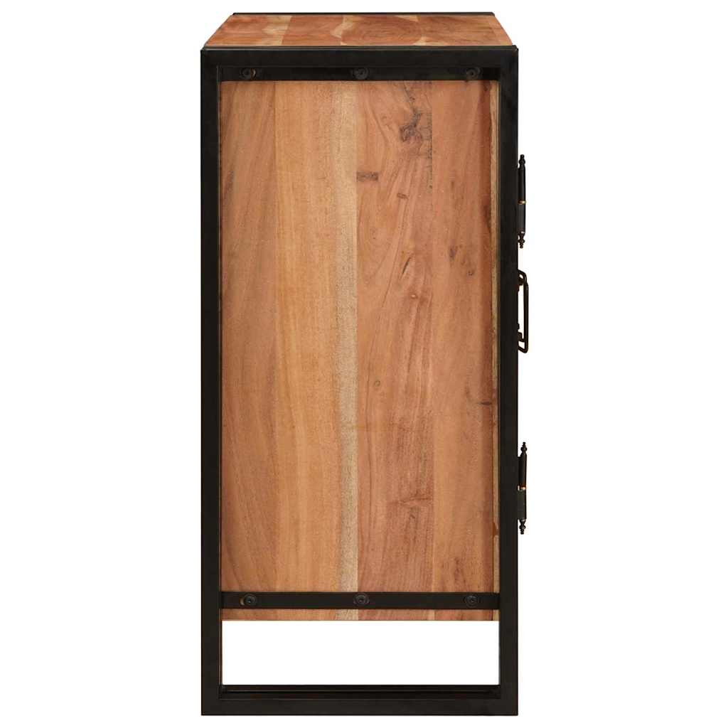Bedside Cabinet Brown 66 x 35 x 76 cm Solid acacia wood