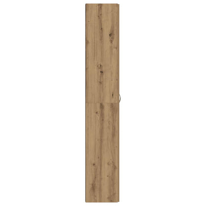 Highboard Artisan Oak 60x32x190 cm Engineered Wood