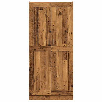Highboard Old Wood 82.5x30.5x185 cm Engineered Wood