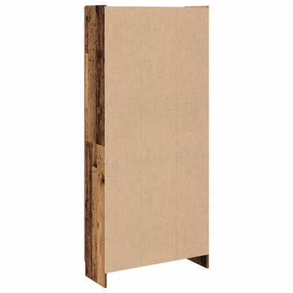 Highboard Old Wood 82.5x30.5x185 cm Engineered Wood