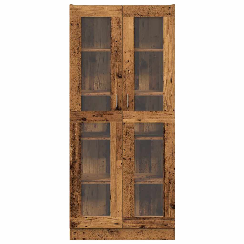 Highboard Old Wood 82.5x30.5x185 cm Engineered Wood
