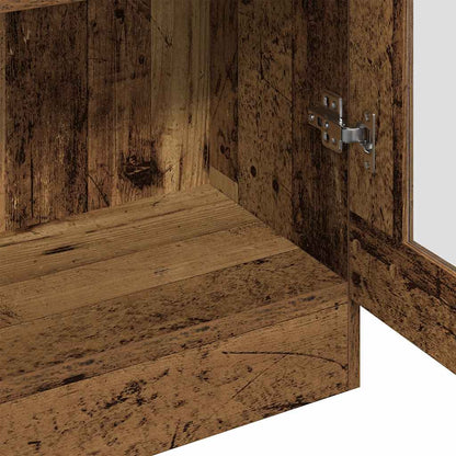 Highboard Old Wood 82.5x30.5x185 cm Engineered Wood