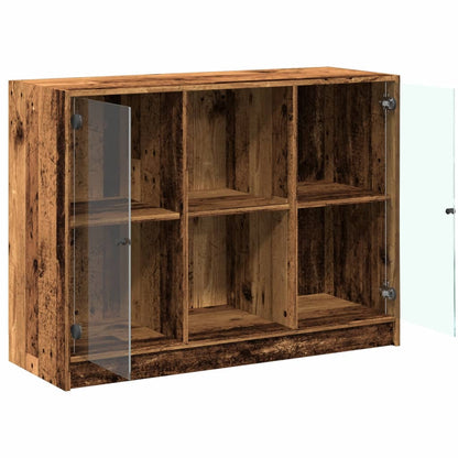 Sideboard Old Wood 102x37x75.5 cm Engineered Wood