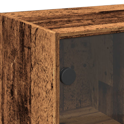 Sideboard Old Wood 102x37x75.5 cm Engineered Wood