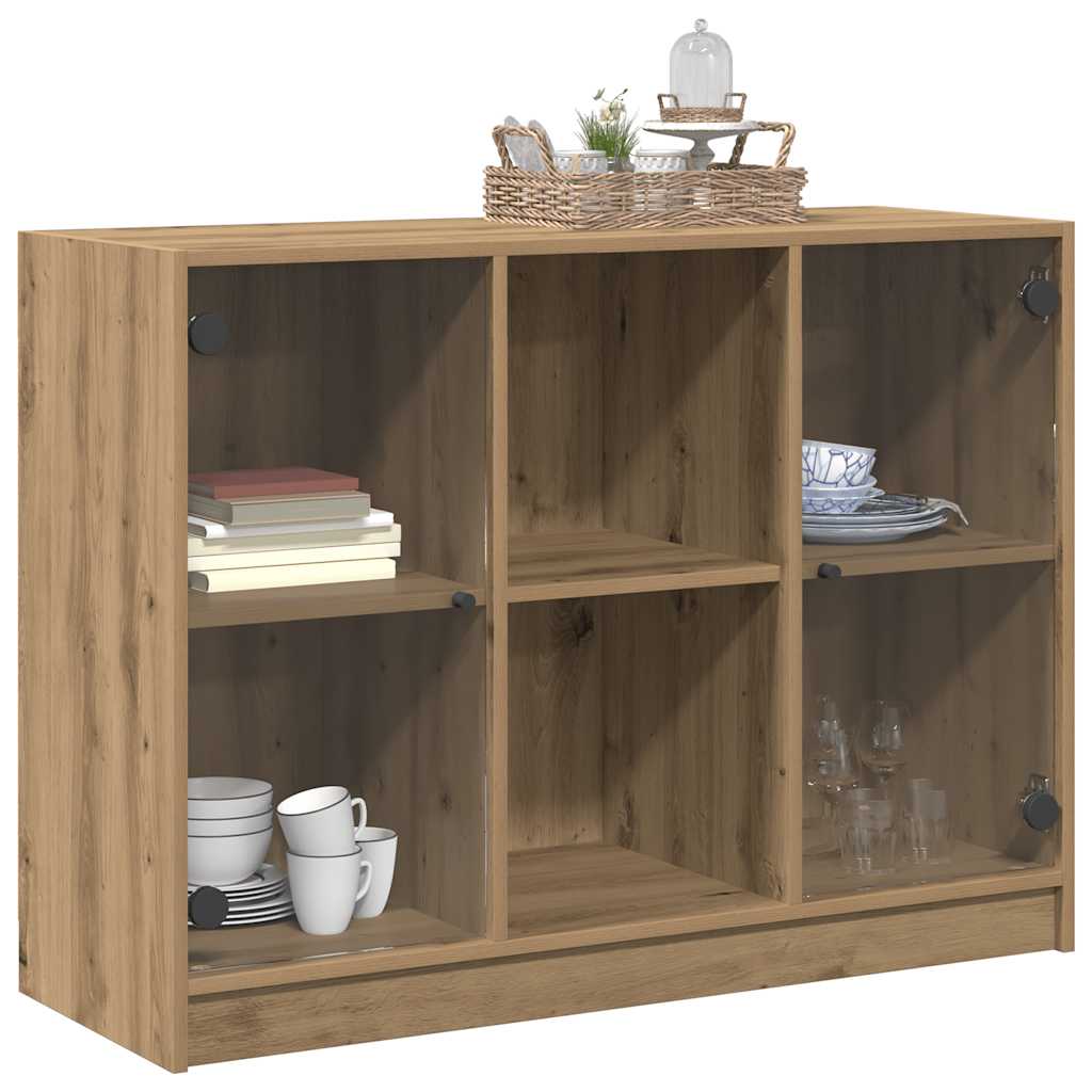 Sideboard Artisian Oak 102x37x75.5 cm Engineered Wood