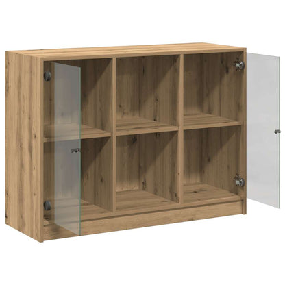 Sideboard Artisian Oak 102x37x75.5 cm Engineered Wood